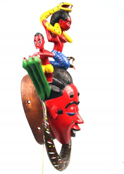 Côte d’Ivoire, Ethnie Gouro, Masque de Culte de Mami Wata 2
