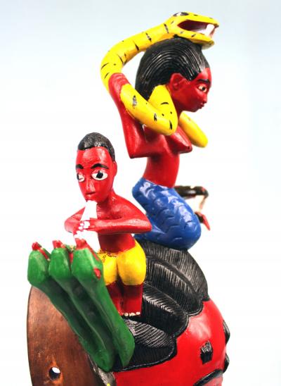Côte d’Ivoire, Ethnie Gouro, Masque de Culte de Mami Wata 2