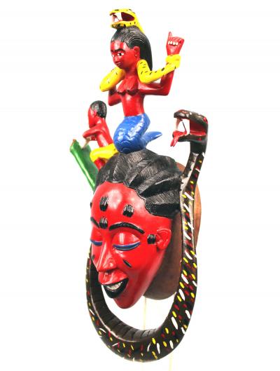 Côte d’Ivoire, Ethnie Gouro, Masque de Culte de Mami Wata 2