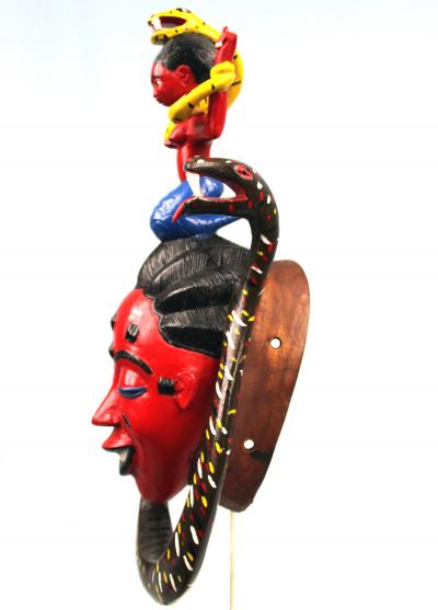 Côte d’Ivoire, Ethnie Gouro, Masque de Culte de Mami Wata 2