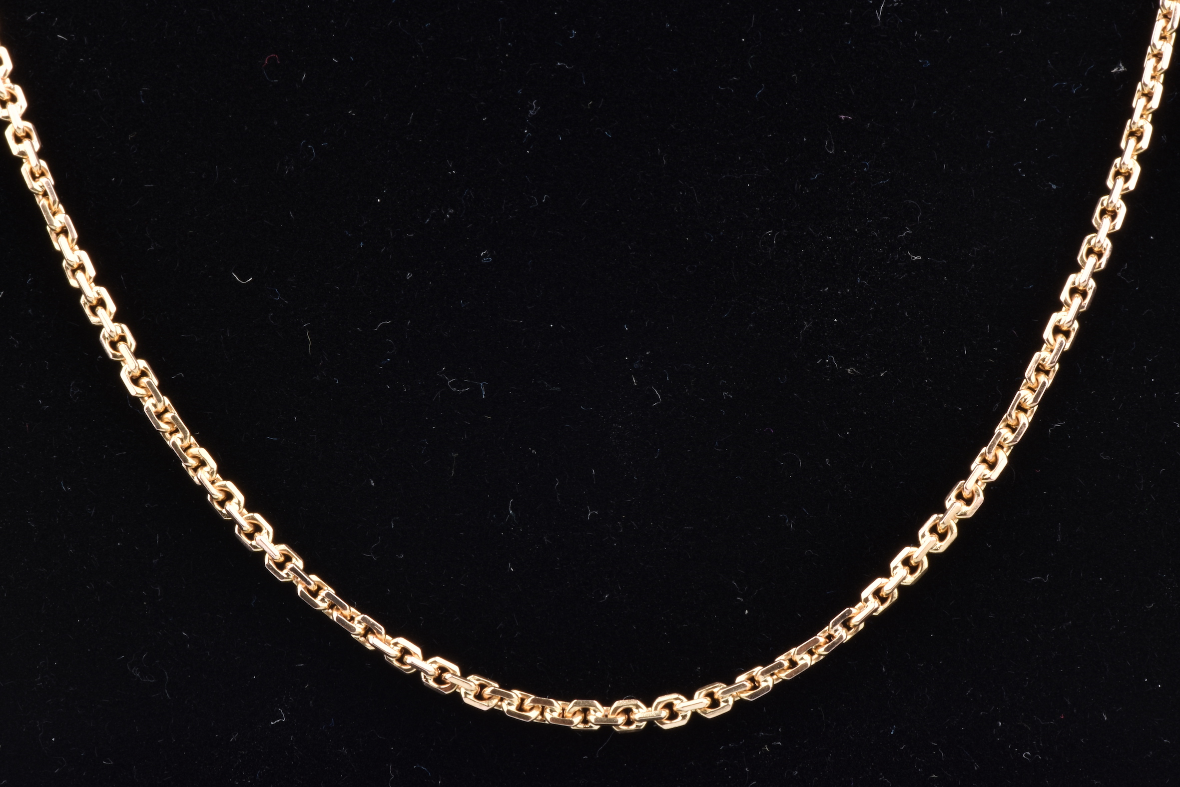 Collier Maille Forçat En Argent 925 - Fermoir Bouée - Poids ~8g - Occasion Très Bon état