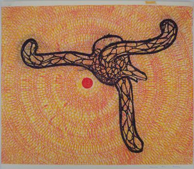 Max ERNST - Tuileries Orangery, Signed Lithograph 2
