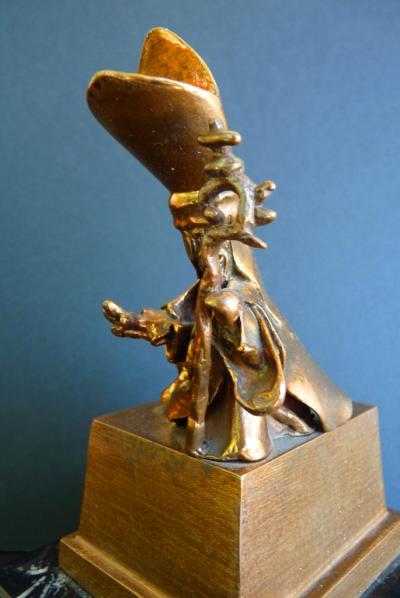 Salvador DALI - Sculpture Bronze Numérotée, Signée Certificat 1974 2