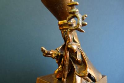 Salvador DALI - Sculpture Bronze Numérotée, Signée Certificat 1974 2