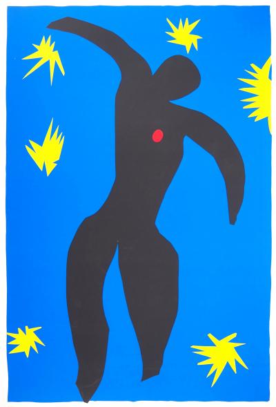 Henri MATISSE (d’après) : La chute d’Icare - Sérigraphie 2