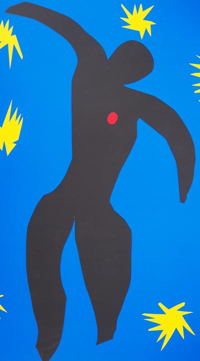 Henri MATISSE (d’après) : La chute d’Icare - Sérigraphie 2
