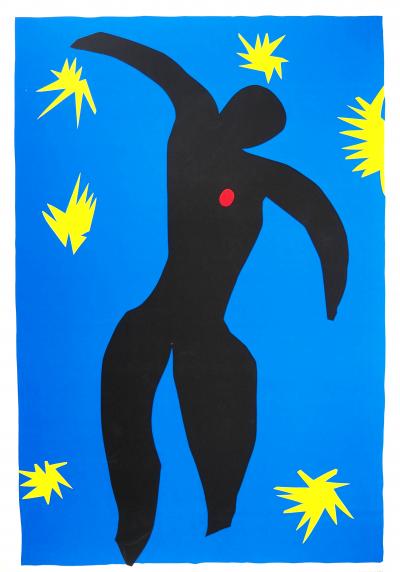 Henri MATISSE (d’après) : La chute d’Icare - Sérigraphie 2