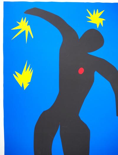 Henri MATISSE (d’après) : La chute d’Icare - Sérigraphie 2