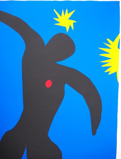Henri MATISSE (d’après) : La chute d’Icare - Sérigraphie 2
