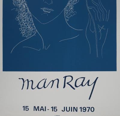 Man Ray : Femme à la fleur - Lithographie signée 2