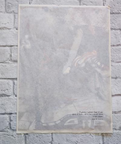 Salvador DALI - Acte III, Scène IV, Serigraphy, 1975, from the series Roméo et Juliette 2