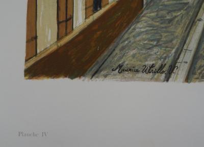 Maurice UTRILLO (d’après)  - Passage Cottin à Montmartre - Lithographie signée 2