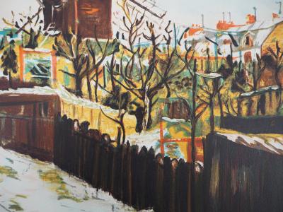 Maurice UTRILLO - Moulin de la Galette à Montmartre - Lithographie signée 2