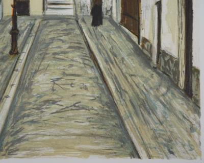 Maurice UTRILLO (after) - Passage Cottin in Montmartre - Signed lithograph 2