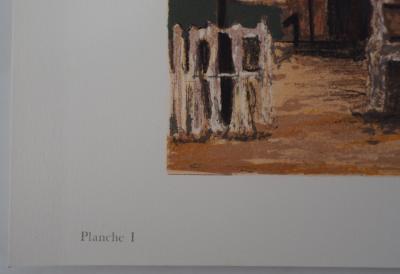 Maurice UTRILLO (d’après) - Le lapin agile, Montmartre - Lithographie 2