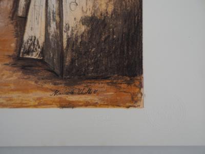 Maurice UTRILLO (d’après) - Le lapin agile, Montmartre - Lithographie 2