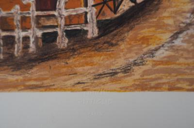 Maurice UTRILLO (d’après) - Le lapin agile, Montmartre - Lithographie 2