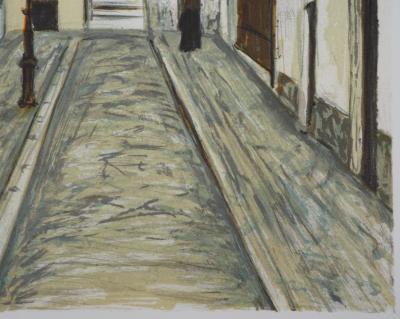Maurice UTRILLO : Passage Cottin à Montmartre - Lithographie signée 2