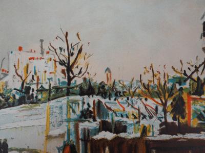 Maurice UTRILLO : Moulin de la Galette à Montmartre - Lithographie signée 2