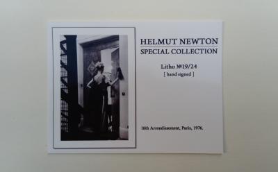 Helmut NEWTON - 16th Arrondissement, Paris 1976 - Photolithographie 2
