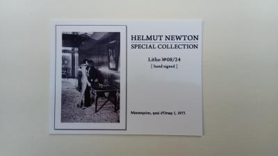 Helmut Newton - Mannequins, Quai d’Orsay I -  Paris 1977, Photo-lithographie signée 2