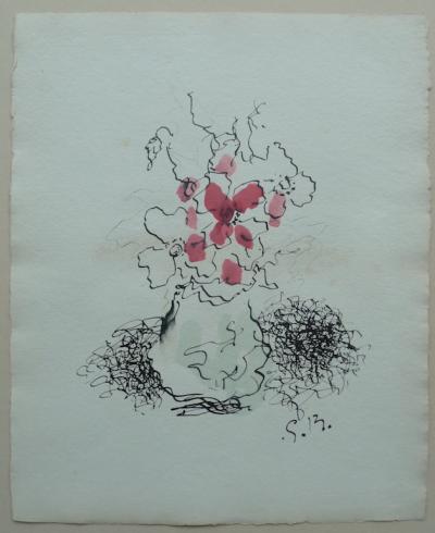 Georges BRAQUE - Le Vase - Lithographie originale signée 2