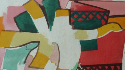 Georges BRAQUE (1882 - 1963) - L’oiseau de feu - Lithographie originale signée 2