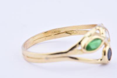 Bague en or 18 carats (750 millièmes) 2