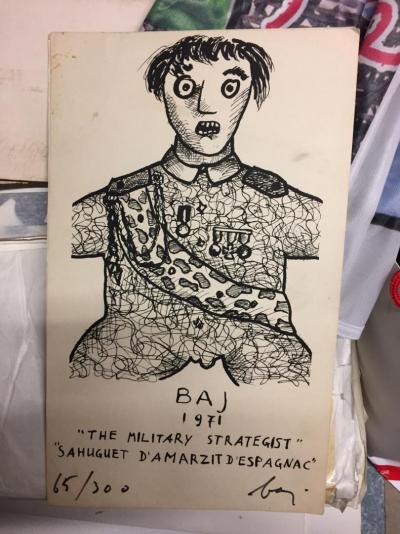 Enrico BAJ - Le stratège militaire : Technique mixte - 1971 2