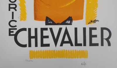 Charles KIFFER : Maurice Chevalier - Lithographie Signée 2