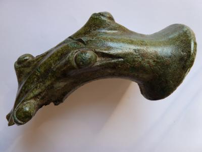 Epoque romaine- Important pied de meuble en forme de branche,  IIe-IIIe siècle 2