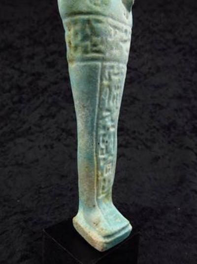Ancienne faience égyptienne Ushabti pour le  general Semataui 2