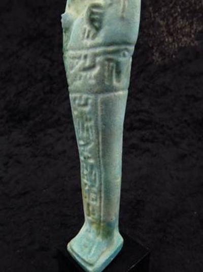 Ancienne faience égyptienne Ushabti pour le  general Semataui 2
