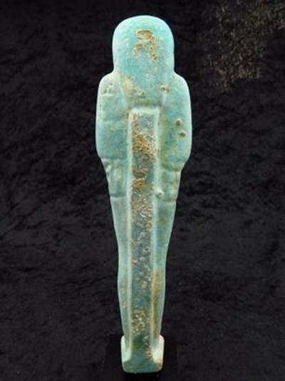 Ancienne faience égyptienne Ushabti pour le  general Semataui 2