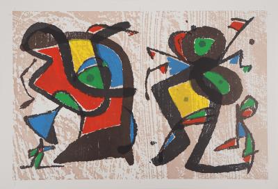 Joan MIRO : Séduction - Gravure originale, 1984 2