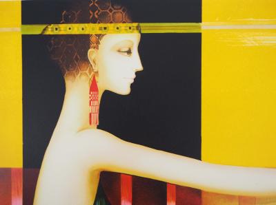 Philippe AUGE : Hommage à Klimt, Lithographie originale signée 2