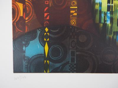 Philippe AUGE : Hommage à Klimt, Lithographie originale signée 2