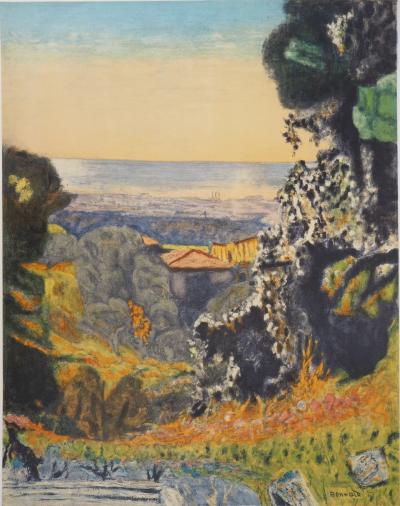Pierre BONNARD (d’après) - Provence - Lithographie Signée, 1956 2