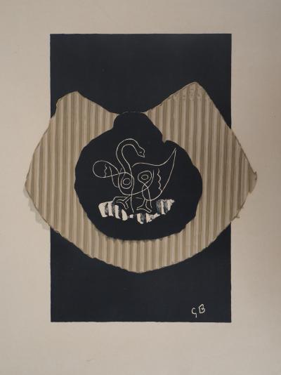Georges BRAQUE - Le Cygne - Lithographie originale signée 2