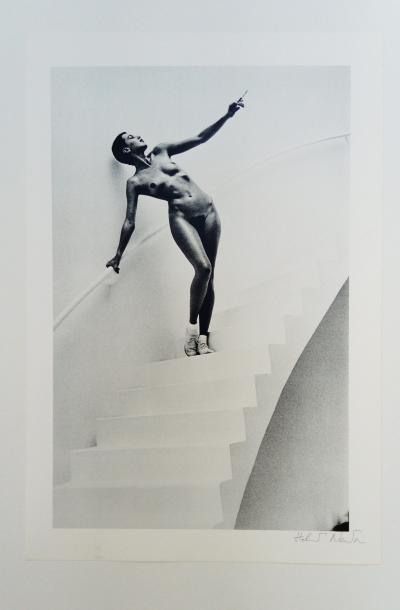 Helmut NEWTON  - In my studio, Paris 1978 - Photolithographie 2