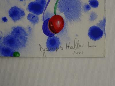 Jacques HALBERT - L’écume des cerises, 2003 - Acrylique signée 2