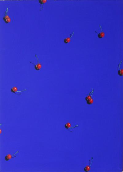 Jacques HALBERT - Les Cerises - 2009 - Acrylique sur papier 2