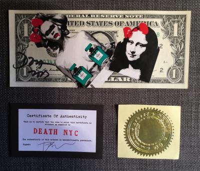 Death NYC - Joconde N°5 - Collage 2
