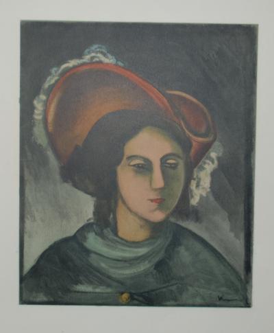 Maurice De Vlaminck (d’après) - Portrait de Madeleine - Lithographie 2