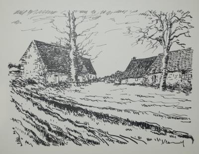Maurice De Vlaminck (after) - The Chlonges - Lithograph 2
