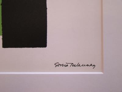 SONIA DELAUNAY ( d’après ) - Sérigraphie - 1974 - signée 2