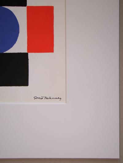 SONIA DELAUNAY ( d’après ) - Sérigraphie - 1974 - signée 2