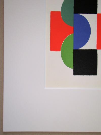 SONIA DELAUNAY ( d’après ) - Sérigraphie - 1974 - signée 2