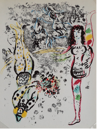 Marc CHAGALL - Chagall Lithographie II - Lithograph 2