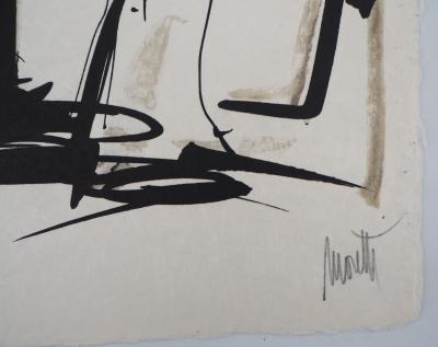 Raymond MORETTI : La proposition - Lithographie originale signée 2